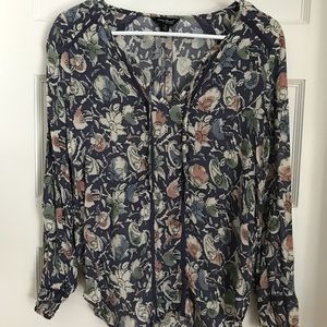 Lucky Brand: floral printed top szS